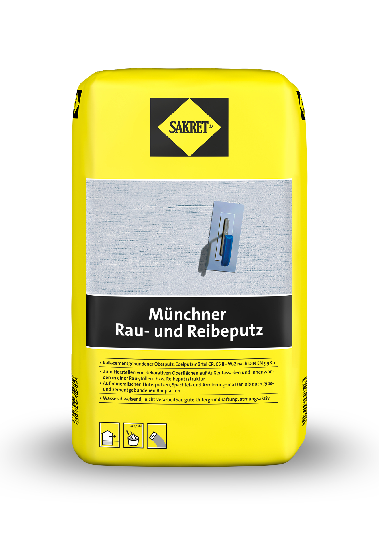 SAKRET Münchner Rauhputz 2 mm 25 kg 