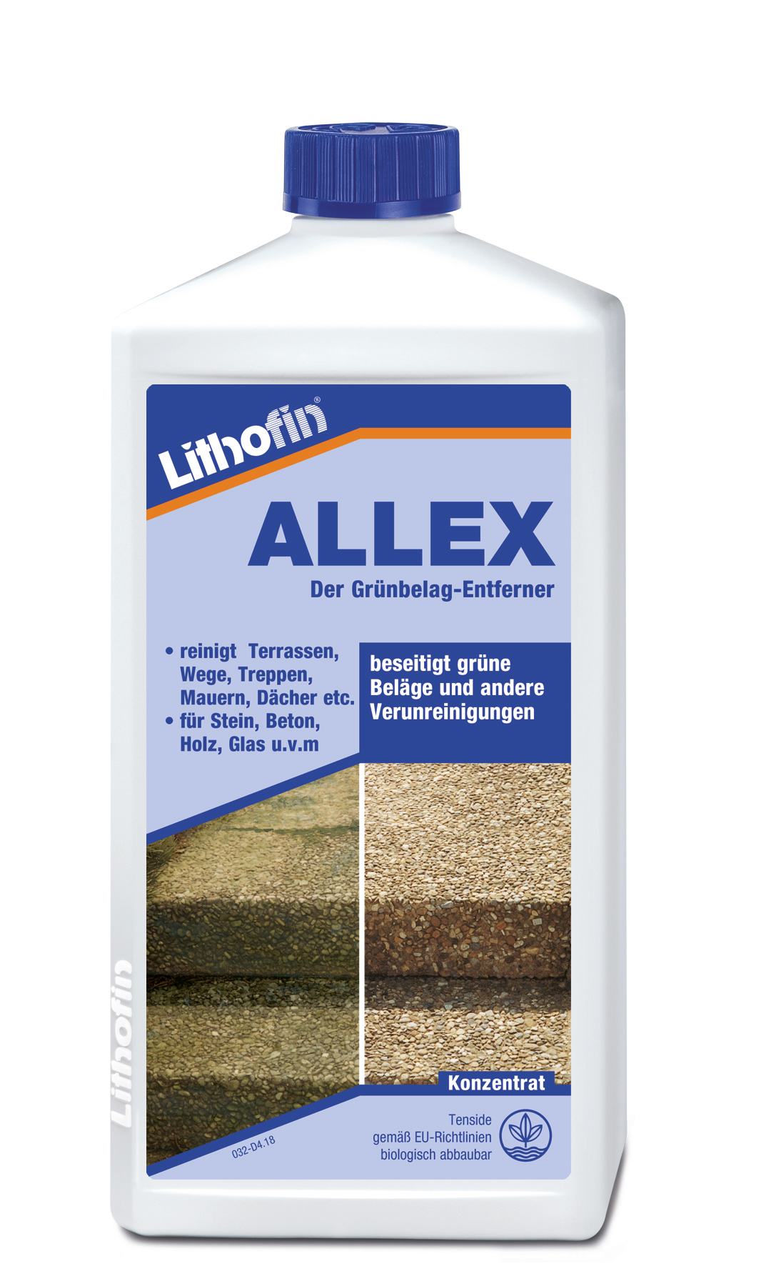 ZL OST Lithofin ALLEX Grünbelagentferner 1l 