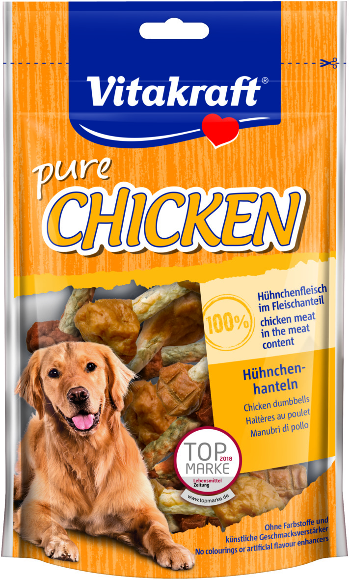 VITAKRAFT Chicken Hühnchenhantel 80g für Hunde 