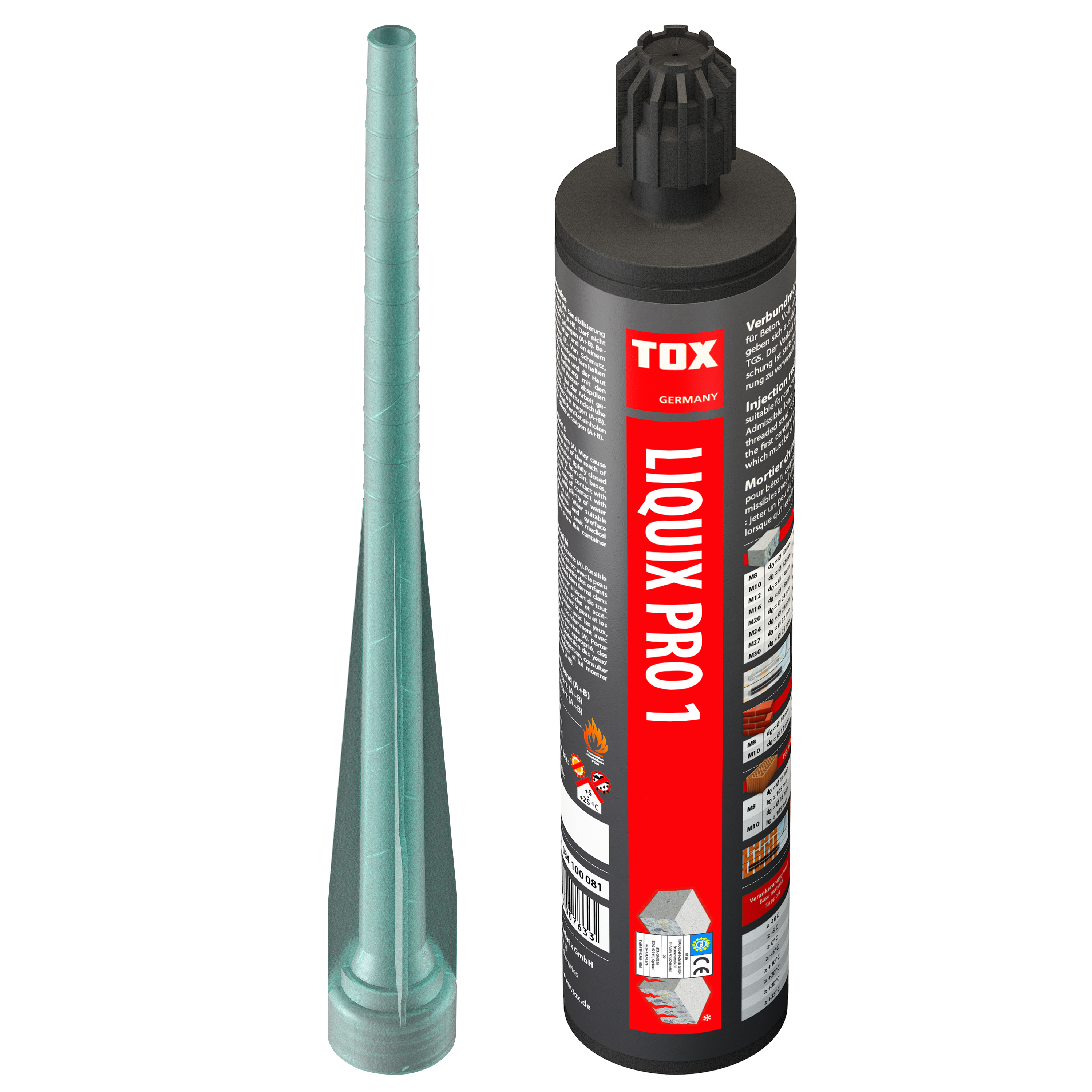 TOX-DÜBEL-TECHNIK GMBH - KRAUCHENWIES-AB Verbundmörtel Liquix Pro 1 280 ml styrolfrei