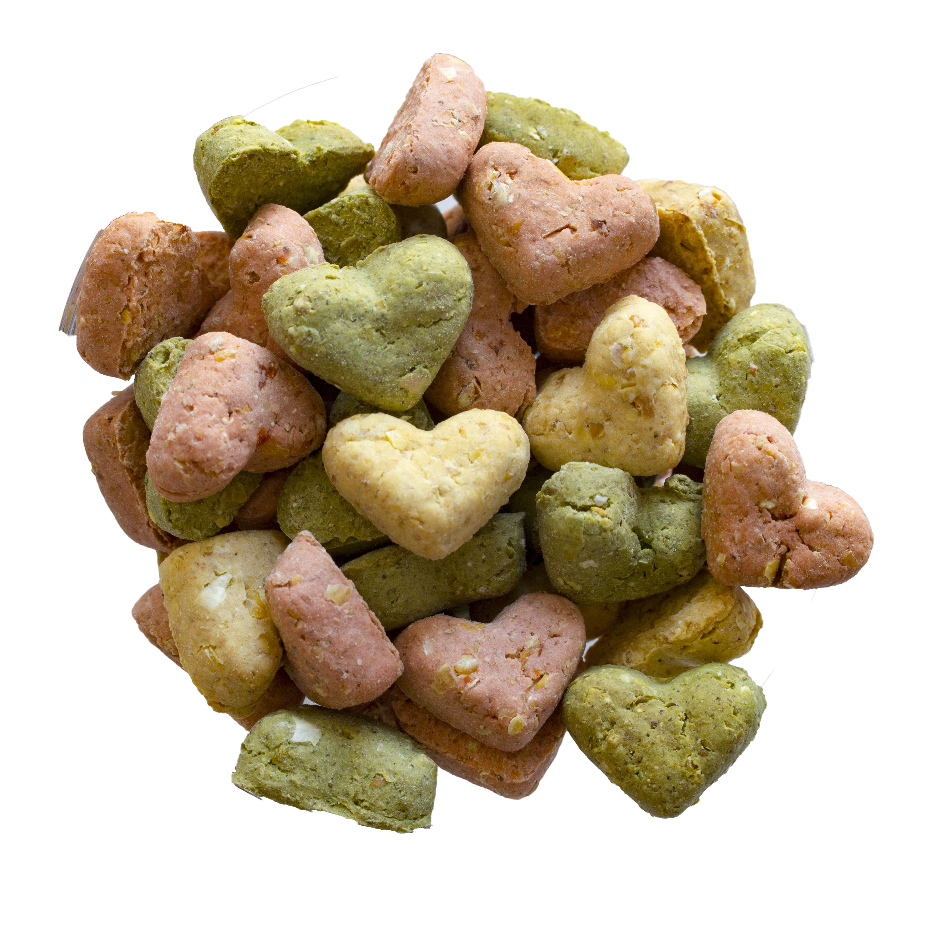 Lieblingsherzen 250g ROSENLÖCHER - Lieblingsherzen 250g Ergänzungsf. f. Nager