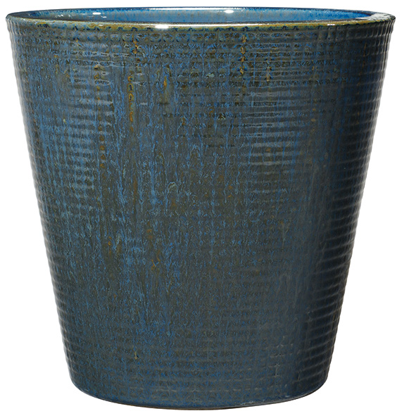 Pflanztopf VASO GATSBY cm.26 MIX FARBEN DEROMA Pflanztopf VASO GATSBY cm.26 MIX FARBEN Glasierte Terrakotta