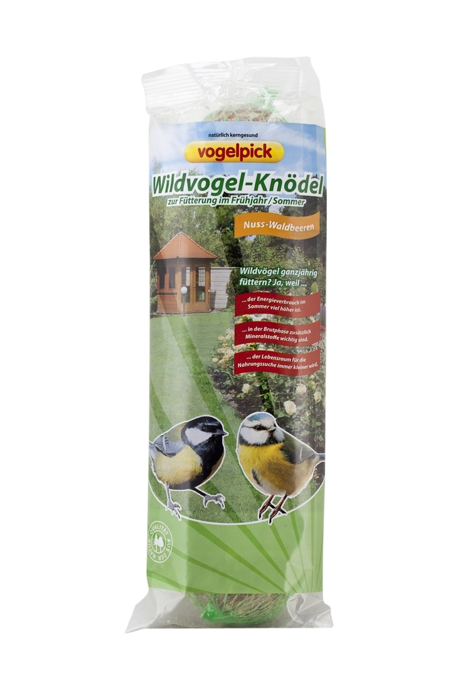 RAHMER MÜHLE GMBH Wildvogelknödel Nuss/Waldbeeren 4er 360g Ganzjahresvogelfutter