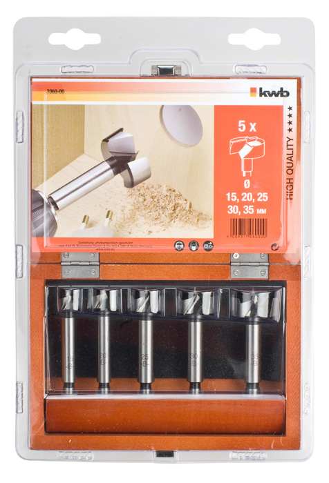 KWB BURMEISTER Forstnerbohrersatz 5-tlg. kwb DIY