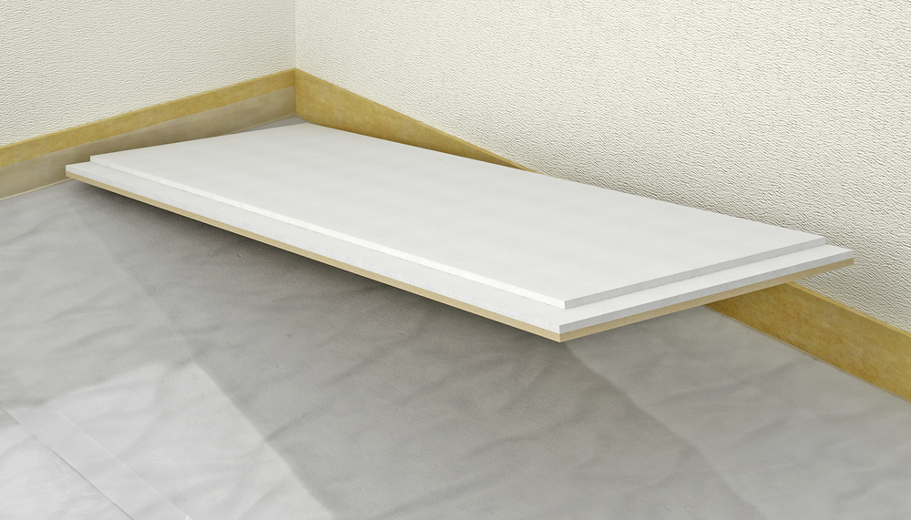 FERMACELL FC-Estrich Elemente MW 30 mm 1500x500 mm mit 10 mm hochverdichteter Mineralwolle