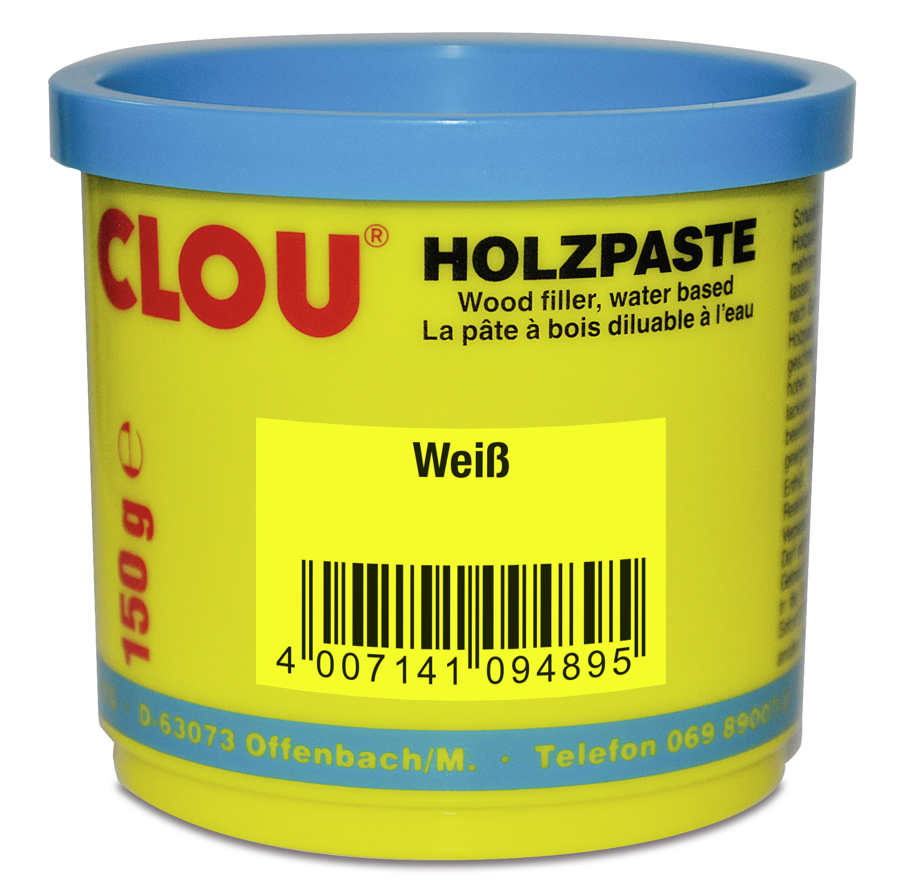 ALPINA FARBEN Holzpaste W 16 weiß 150g 