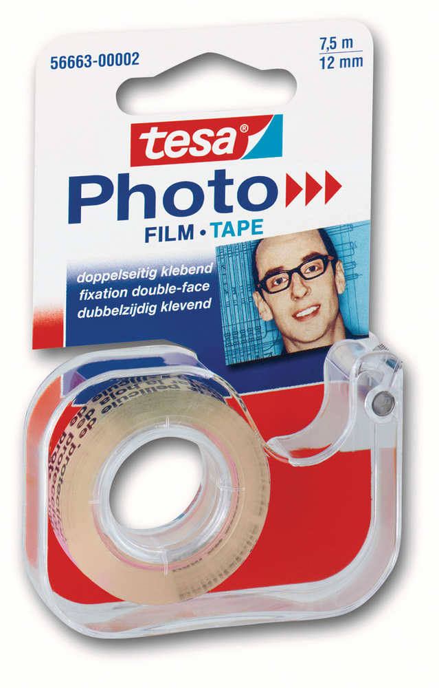TESA Photo- Film + Abroller 7,5mx12mm 
