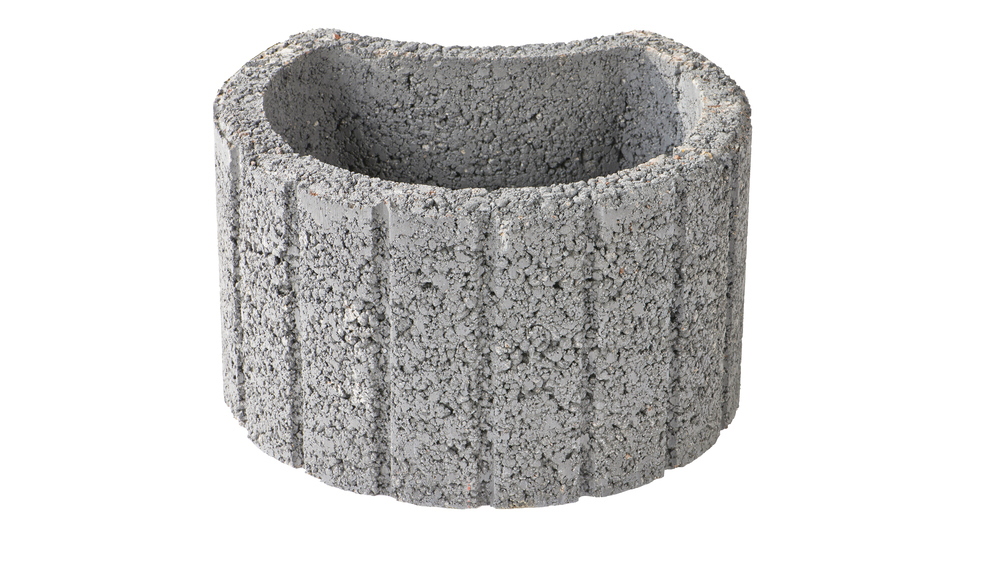 EHL BAUSTOFFE Pflanzstein Hangflor 50x40x30cm grau 