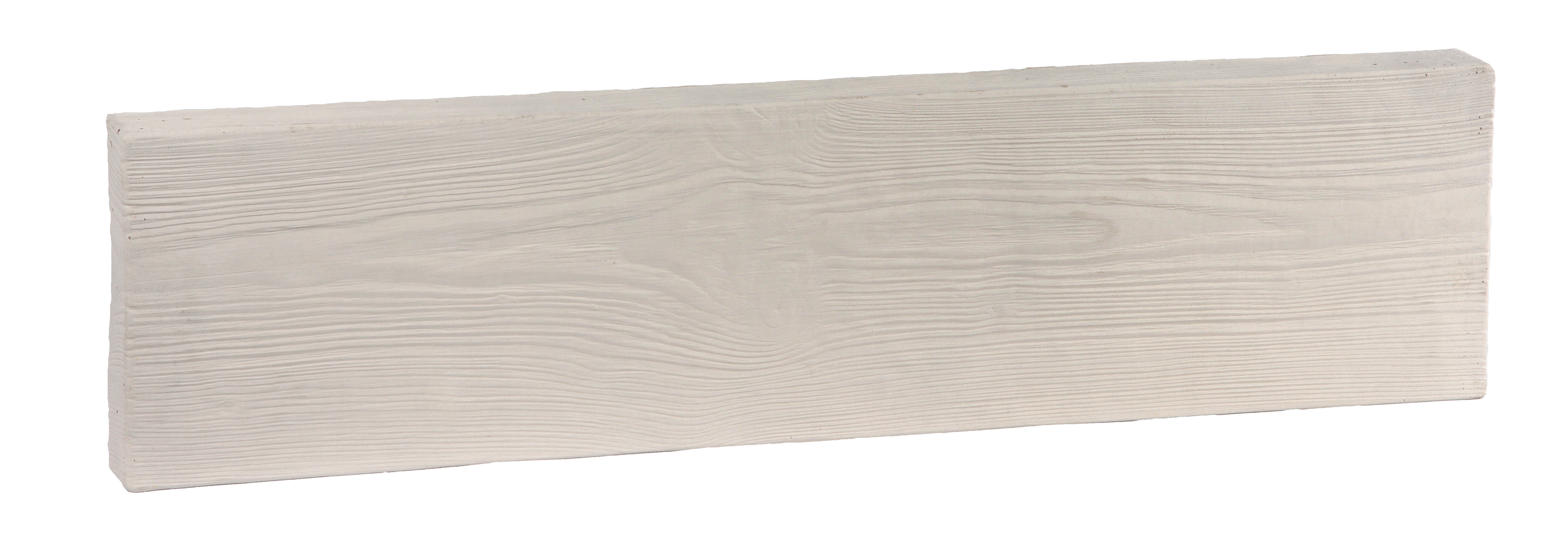 WESER Terrassenbohle Lignum 79,5x20x4/5 Holzstruktur, weiß