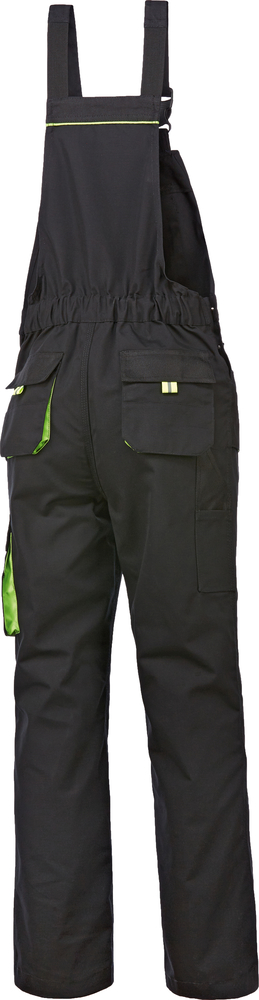TRIUSO POWER-Kinder-Latzhose schwarz 134/140 10 Jahre