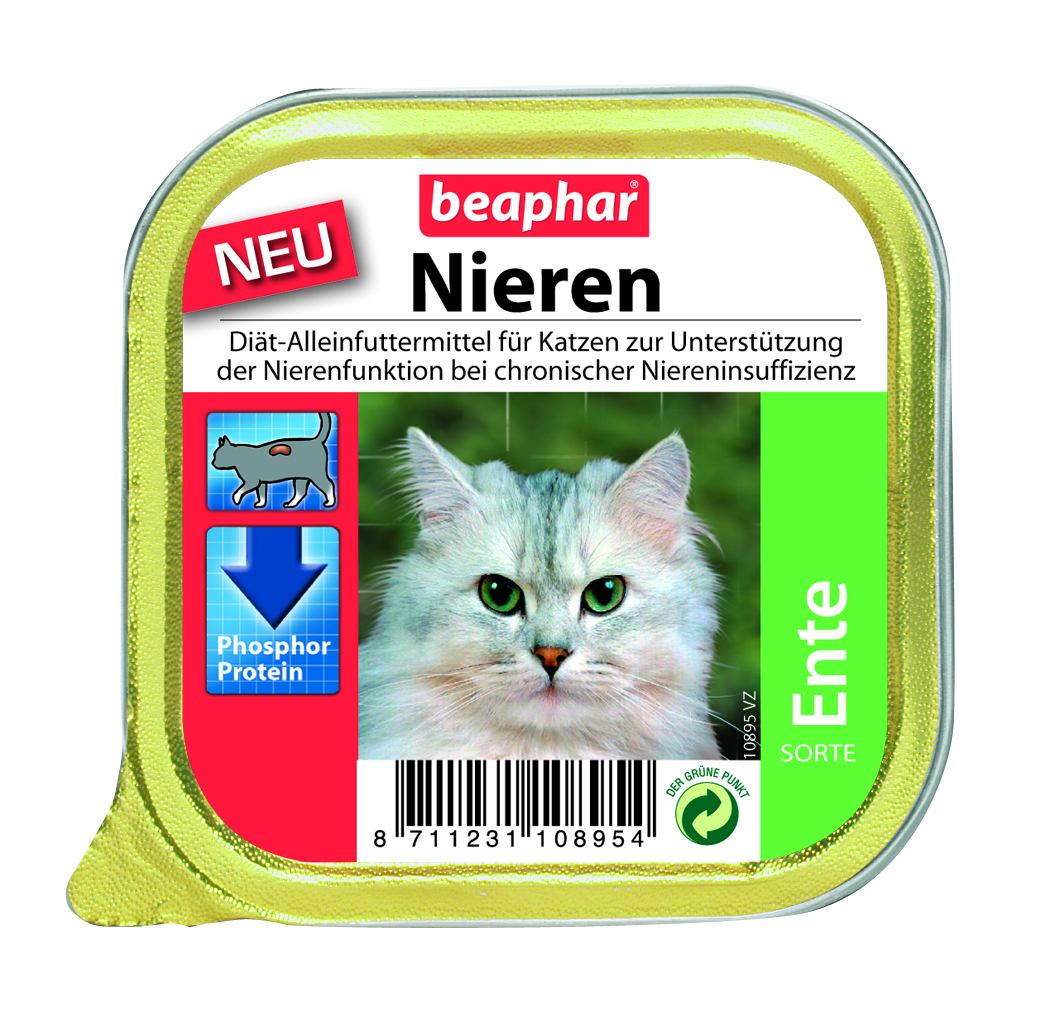 BEAPHAR Nierendiät +Ente 100g Katze