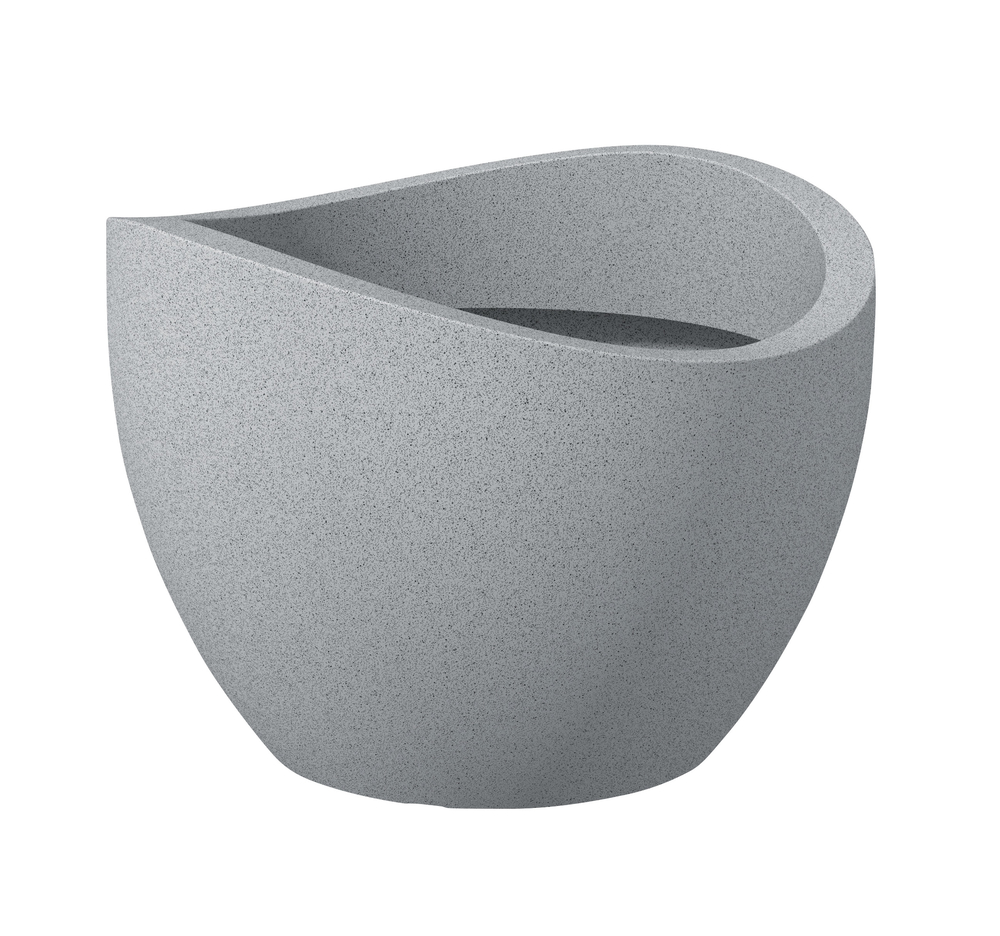 SCHEURICH Pflanzgefäß Wave Globe Stony Grey 250/60 Outdoor