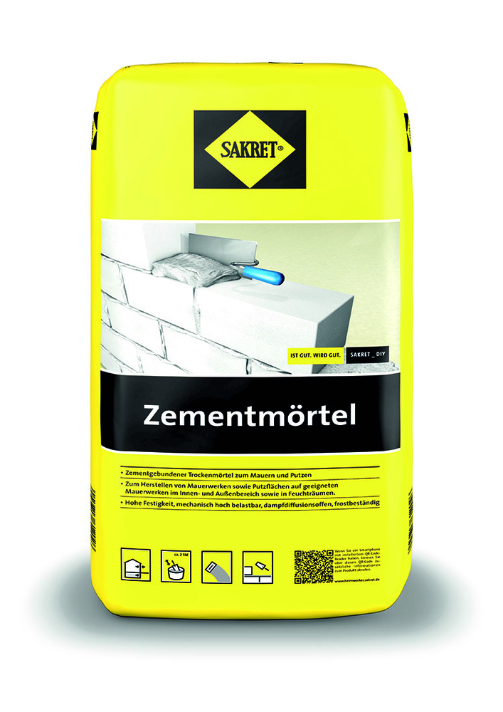 SAKRET Zementmörtel 25 kg 