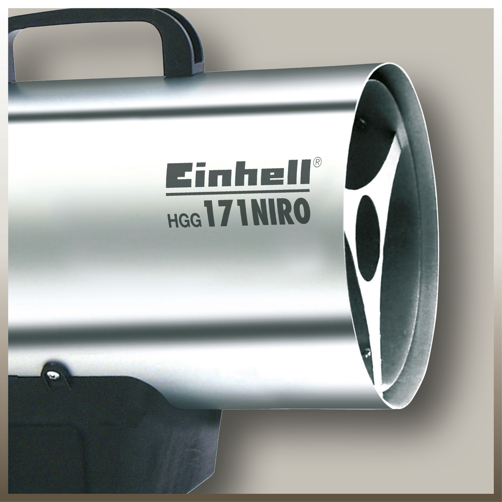 EINHELL Heißluftgenerator Edelstahl HGG 171 Niro 