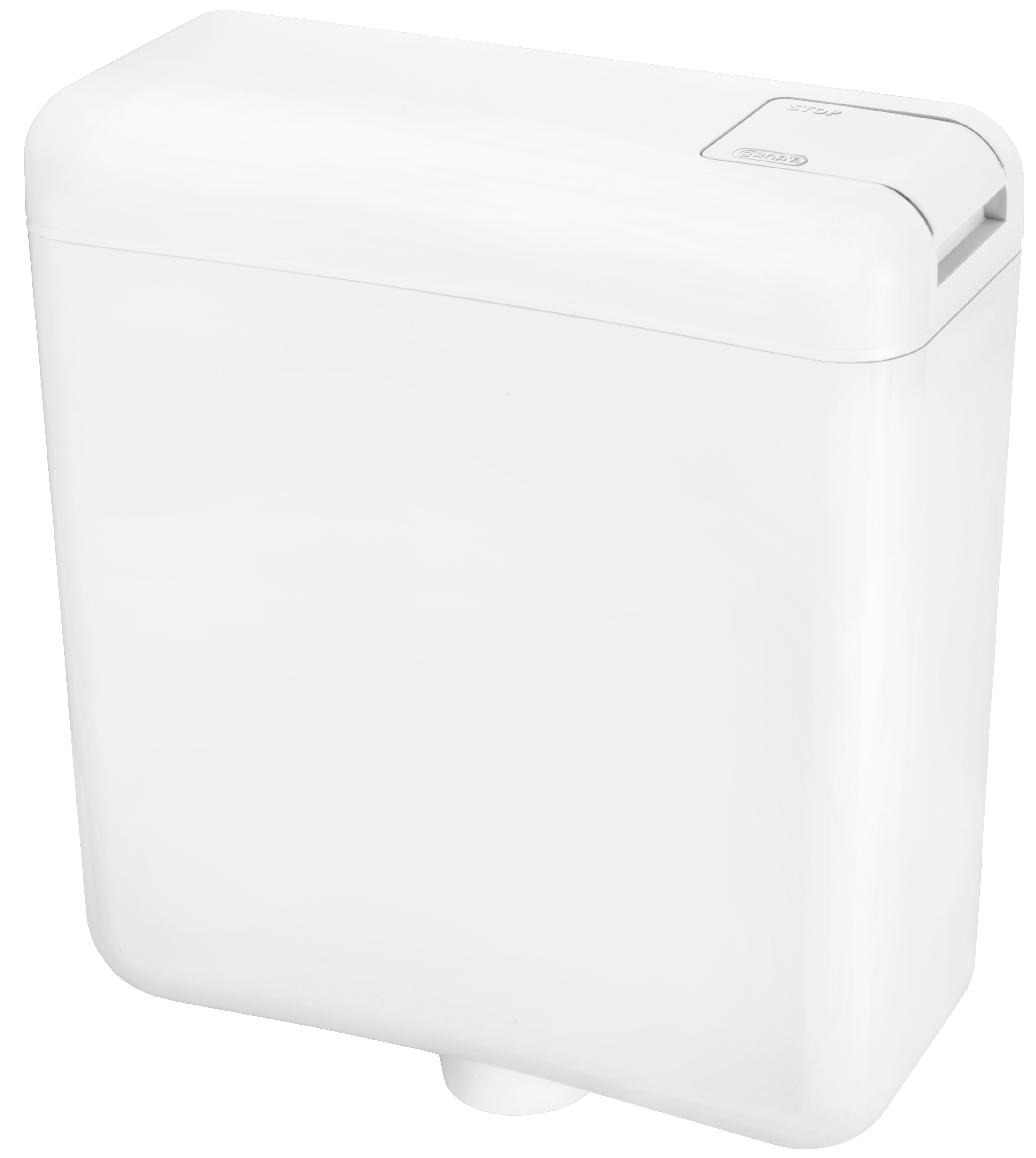 CONMETALL WC-Spülkasten Faro weiß 6/9l Cornat