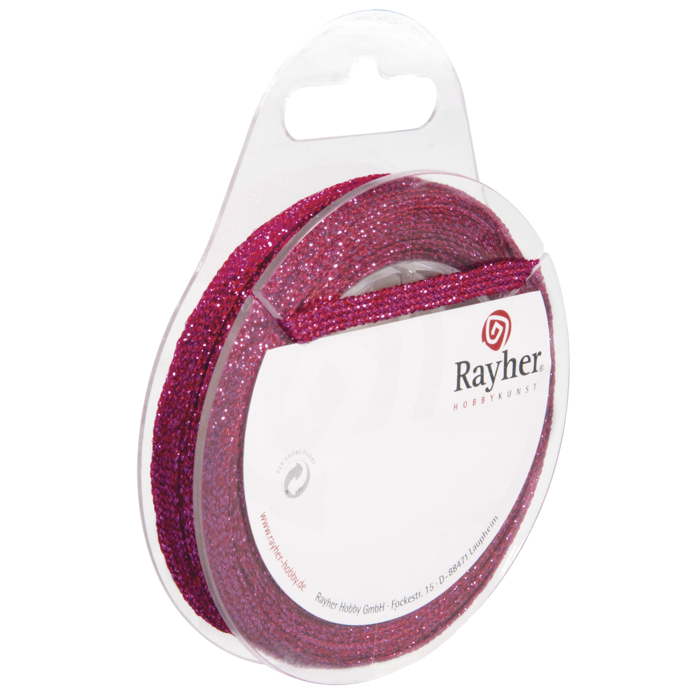 RAYHER HOBBY GMBH - LAUPHEIM Glitterband pink 