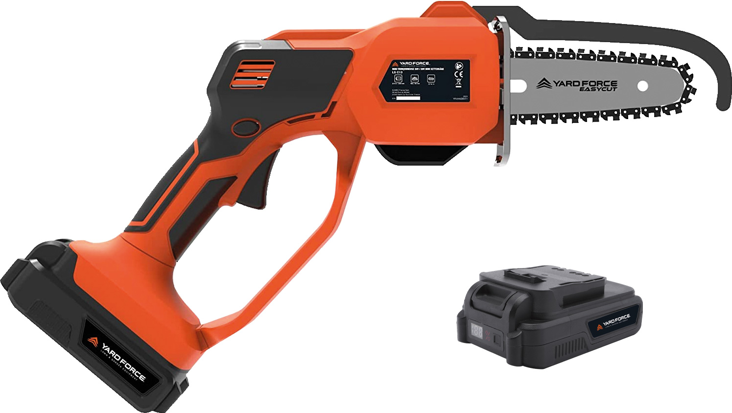  - WILLICH Akku Minieinhandkettensäge LS C13 20V mit 2Ah Akku und Ladegerät