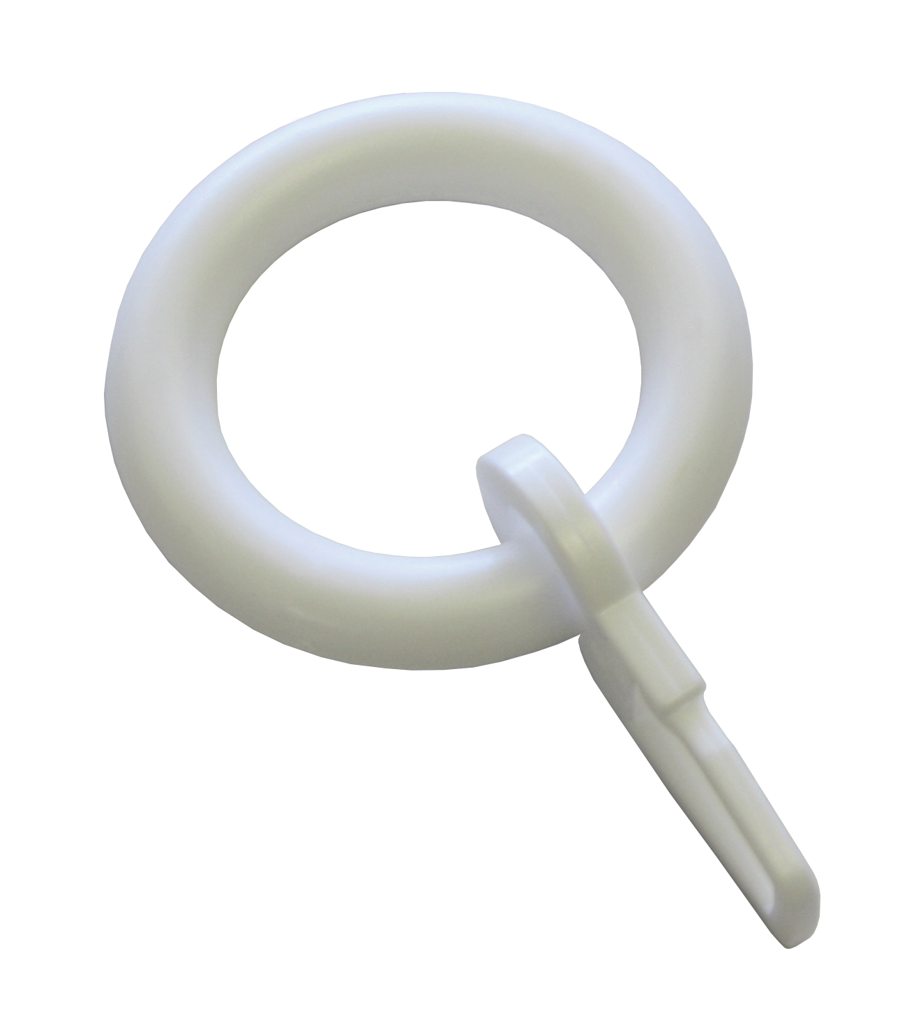 GARDINIA - Kunststoffringe 12 weiß (10 St) 