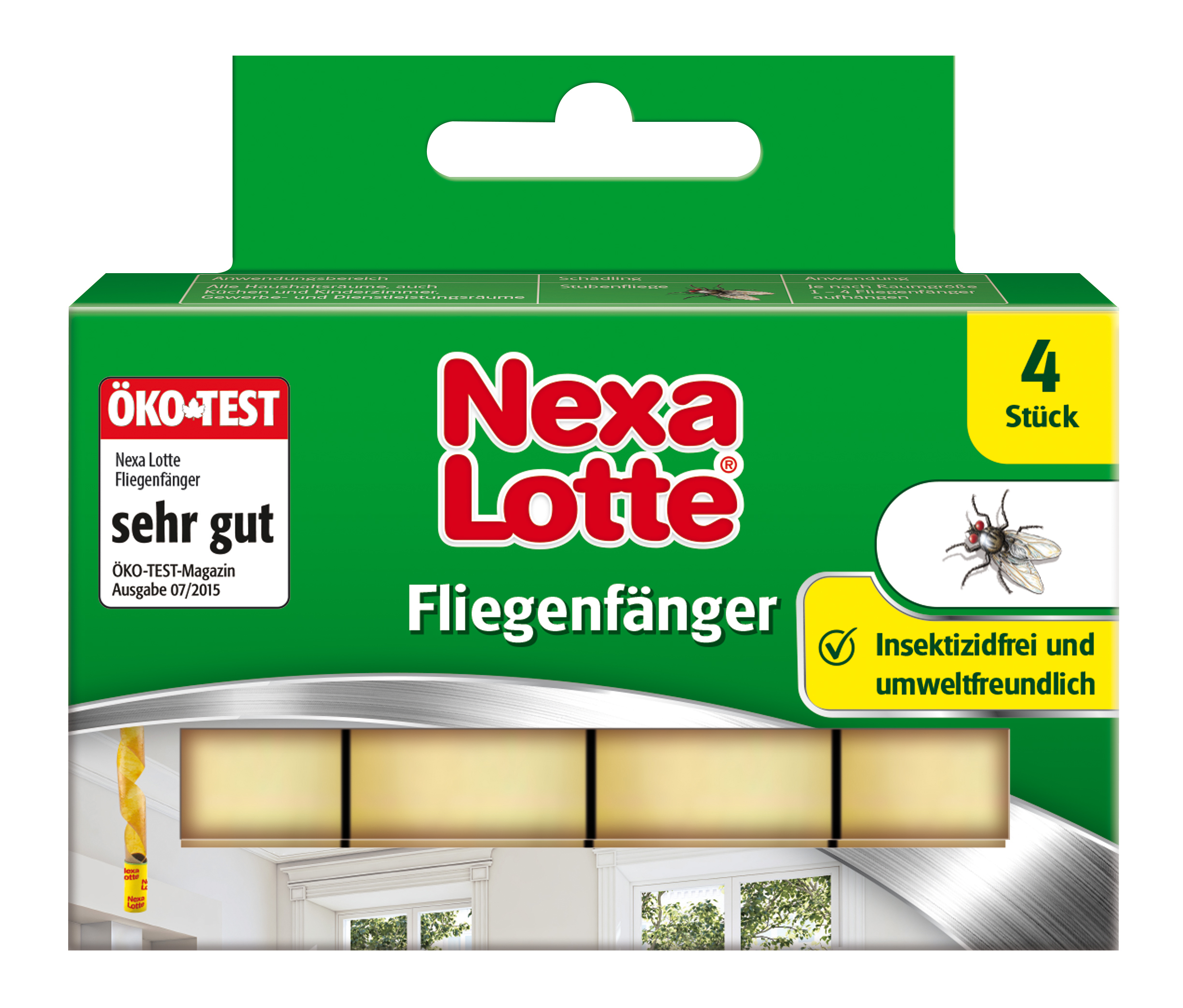 CELAFLOR Nexa Lotte Fliegenfänger 4St. Celaflor