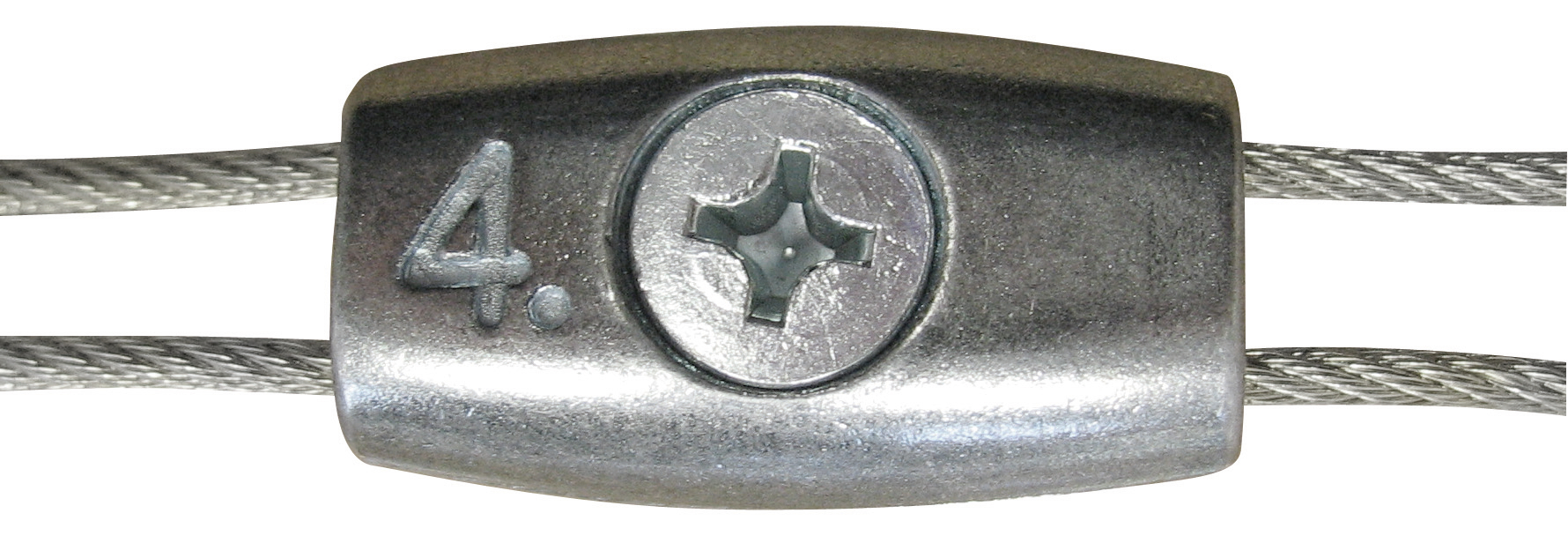 HSI Drahtseilklemmen verzinkt 4mm (PG G)