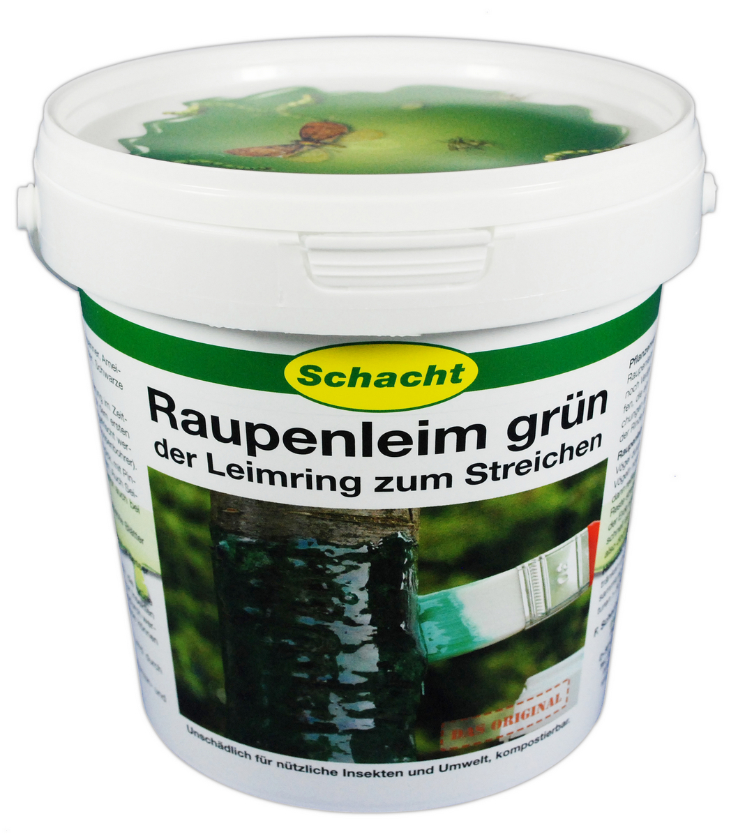 BEISELEN GMBH Schacht Raupenleim grün 1kg Schacht