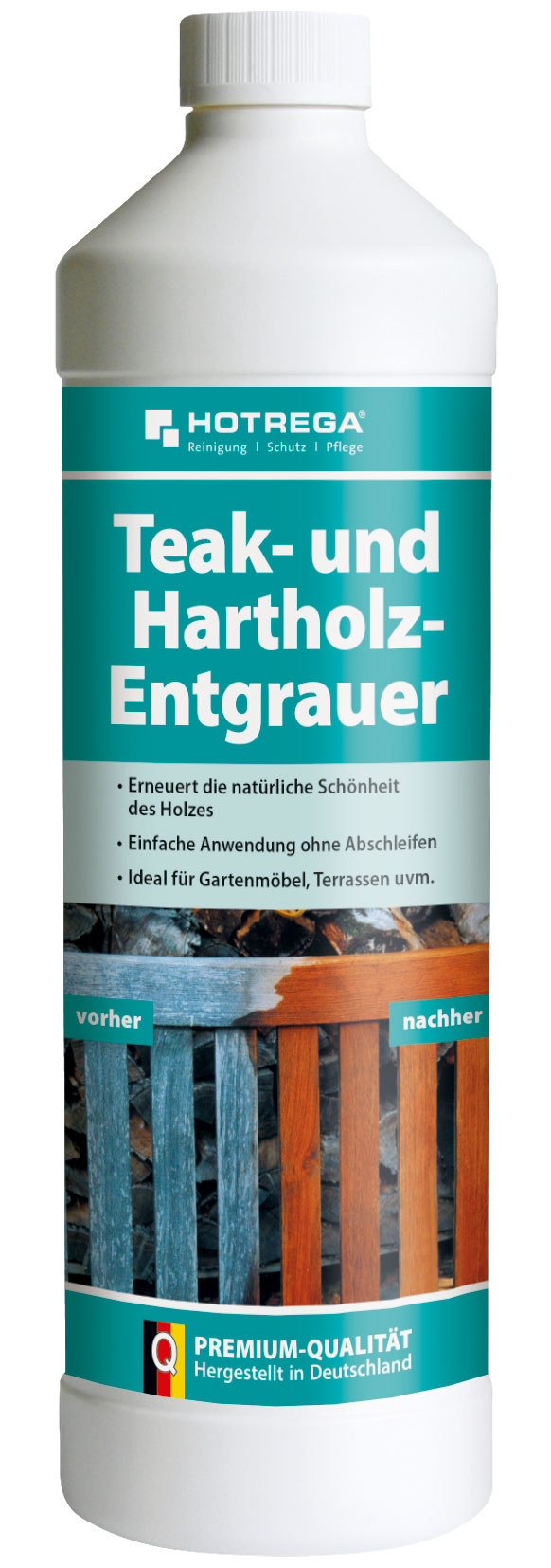 HOTREGA Teak- und Harzholz-Entgrauer Konzentr.1l 