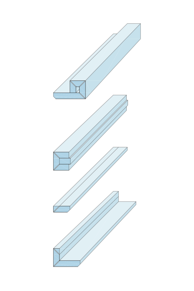 KNAUF GIPS, MARMORIT Knauf zargenl.Türlaibung f. TB FWD 150mm für Holztürblatt