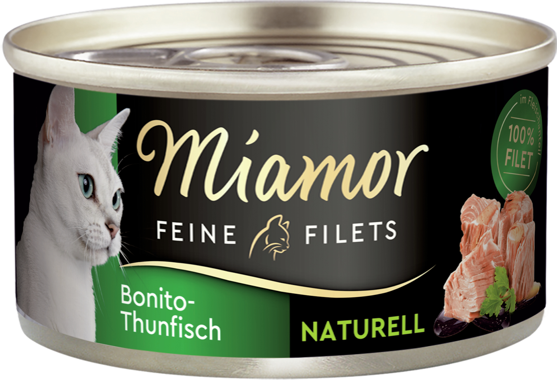 BTG BETEILIGUNGS GMBH Fin Miamor DS FF Nat. Bonito-Thunfi. 80g Feine Filet Naturelle