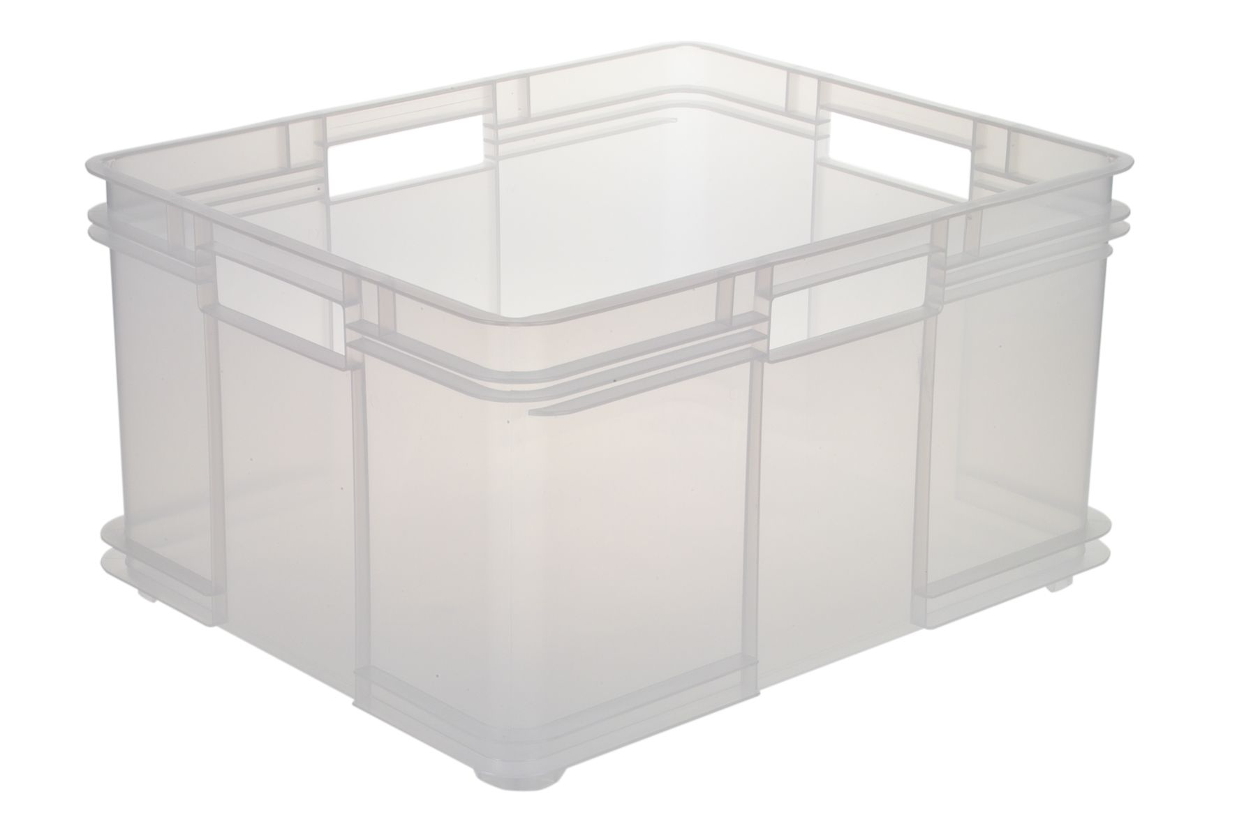 KEEEPER Euro-Box XXL transparent 54l 52x43x28 cm
