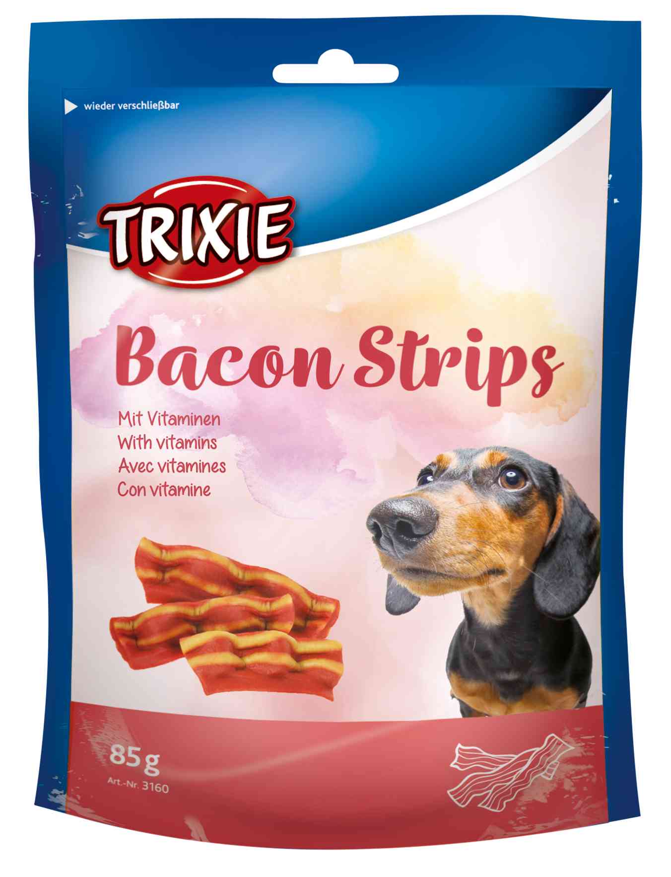 TRIXIE HEIMTIERBEDARF Bacon Strips 85g Hund