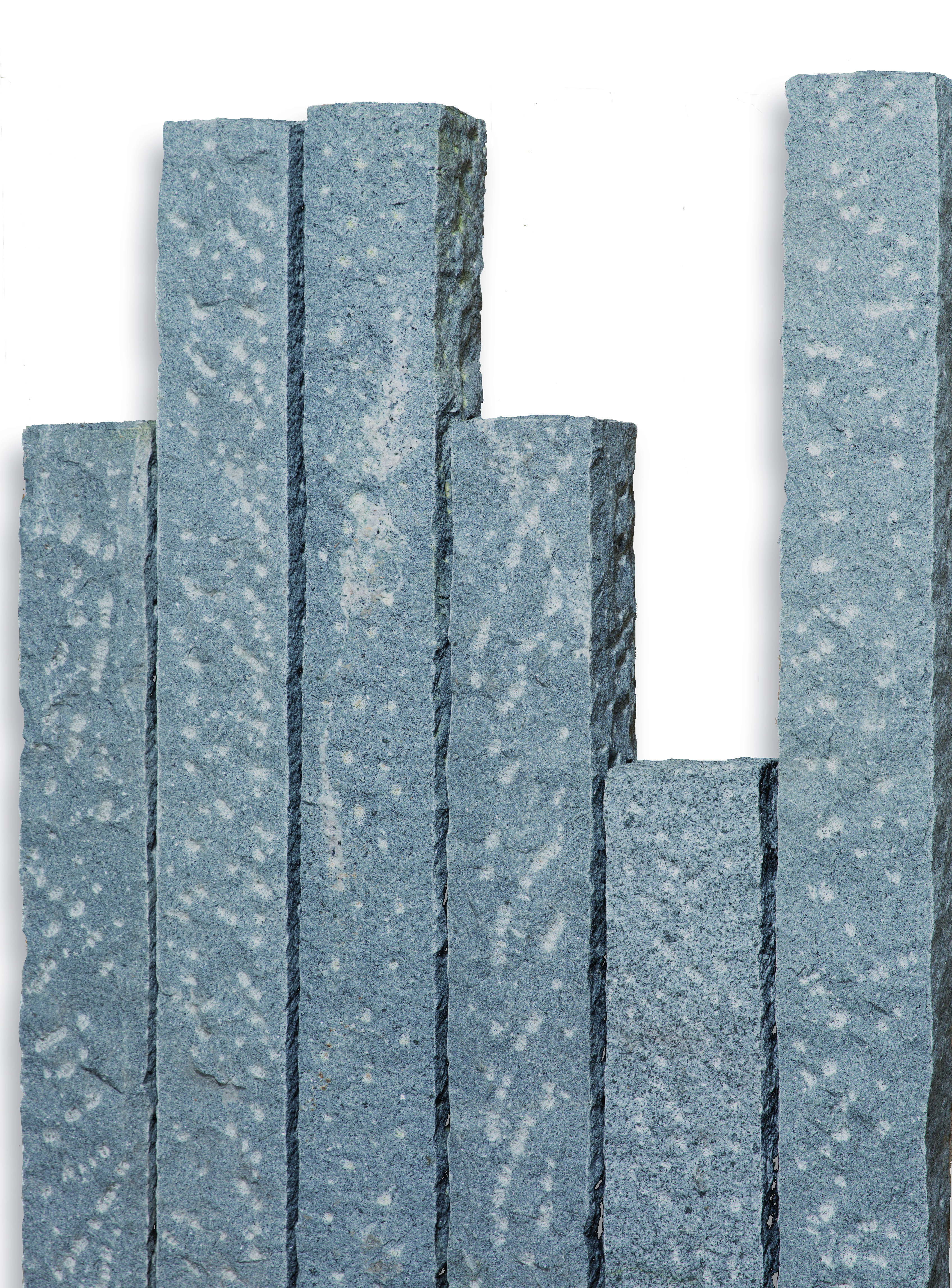 SELTRA NATURSTEINHANDEL GMBH ZENTRALE -  Palisade GALA RUSTIQUE 12x12x100cm anthrazit Granit China