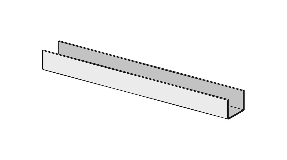 KNAUF GIPS, MARMORIT Knauf UD-Profil 28x27x0,6mm 3000mm 