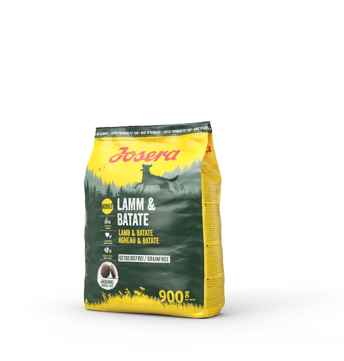 GRUNER Josera Lamm&Batate 900g Hundefutter Super Premium - KEINE DISPO