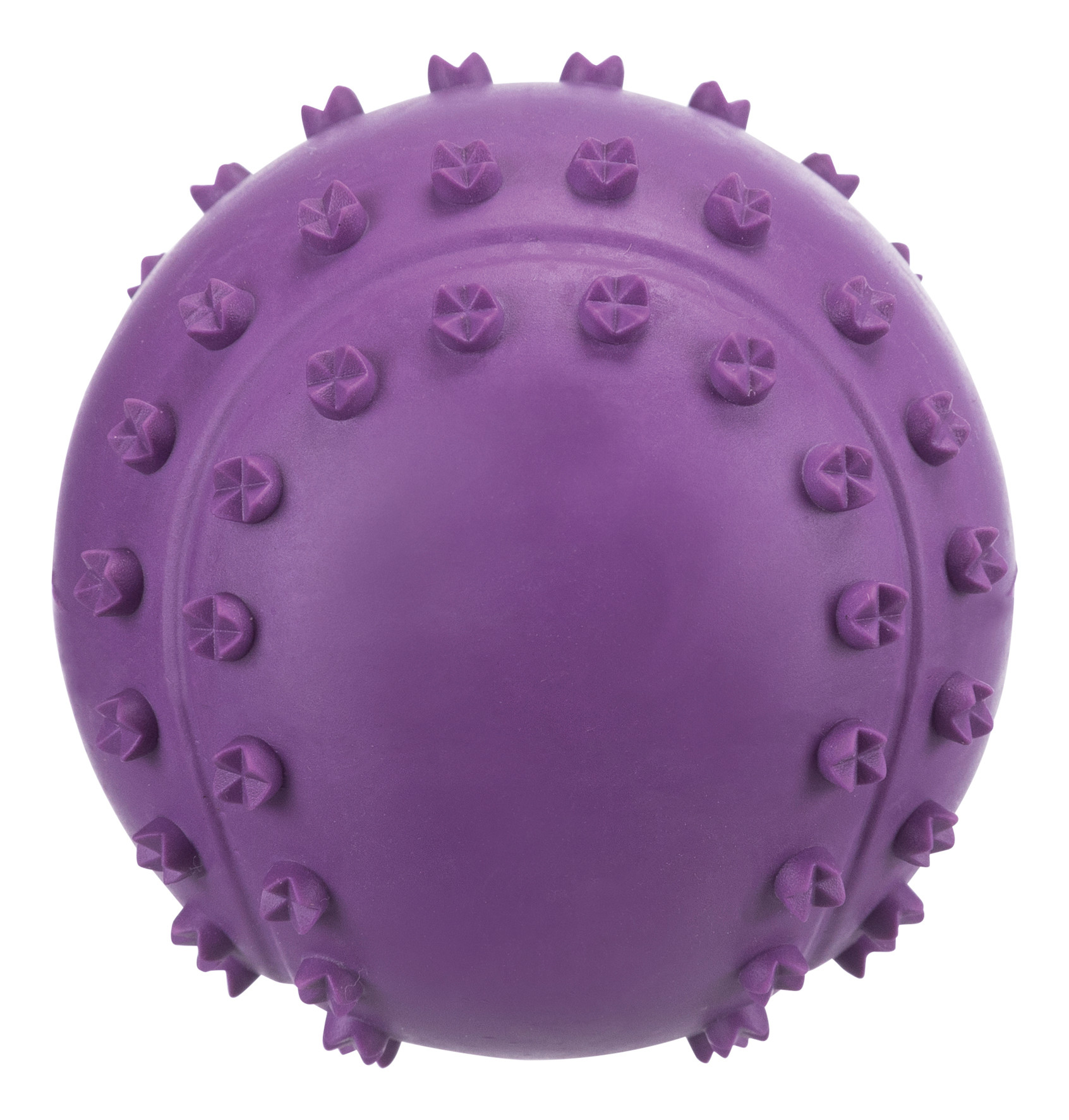 TRIXIE HEIMTIERBEDARF Ball Naturgummi mit Quietscher Ø6cm Hund