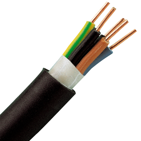 KOPP GMBH Erdkabel NYY-J 5x1,5 qmm 25 m 