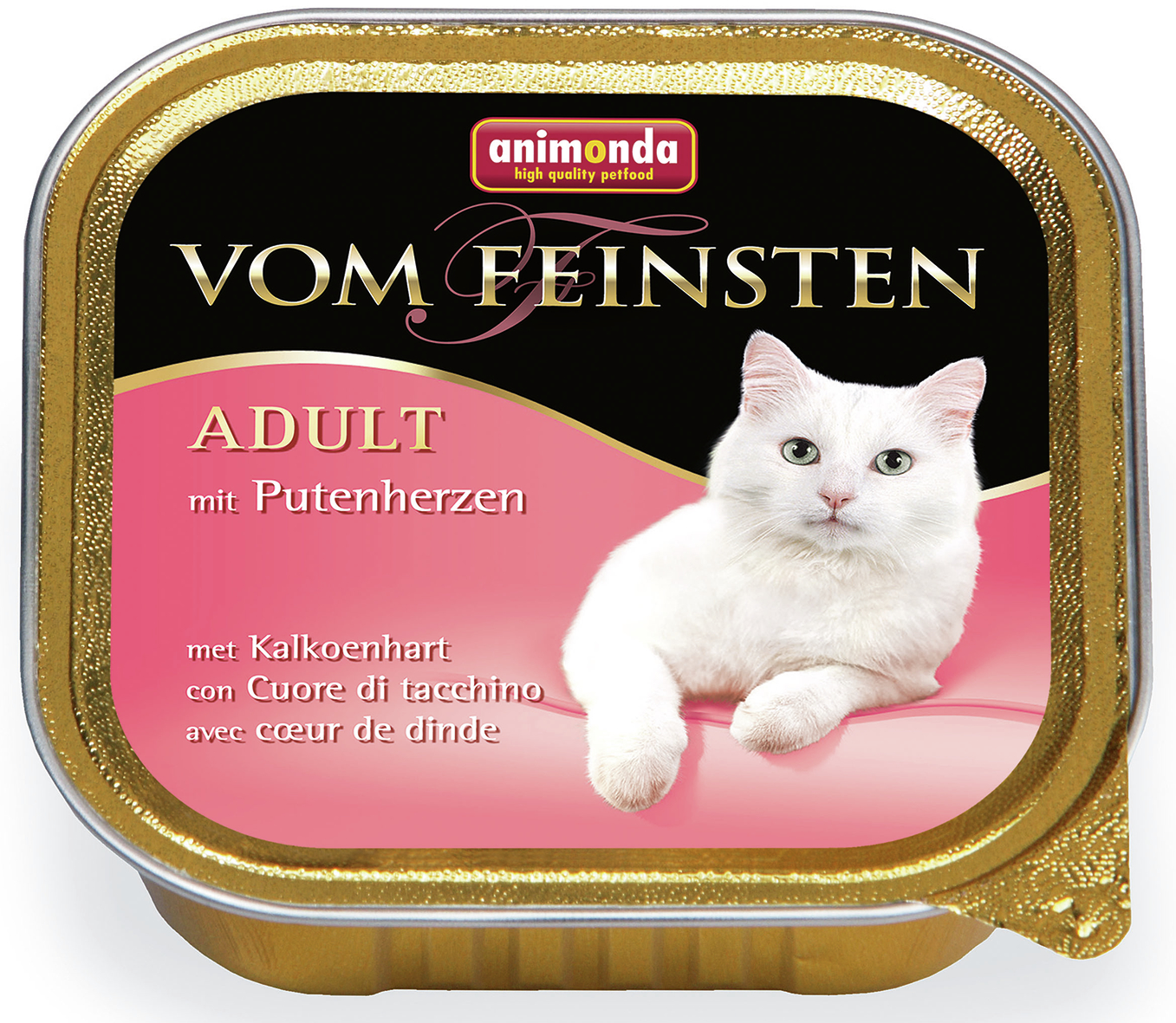 BTG BETEILIGUNGS GMBH AniCat vFein. Adult mit Putenherzen 100g 