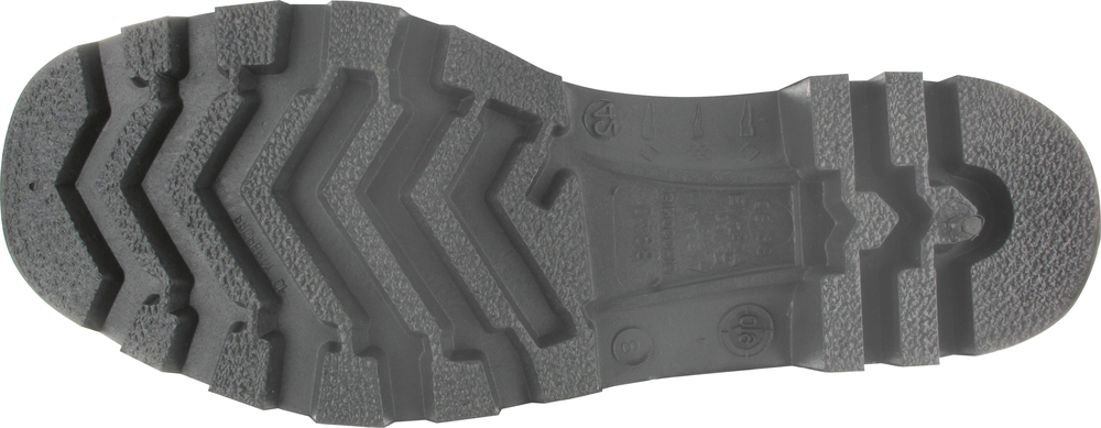 TRIUSO PVC-Stiefel schwarz Gr. 46 EN 347 04, Schafthöhe ca. 38cm