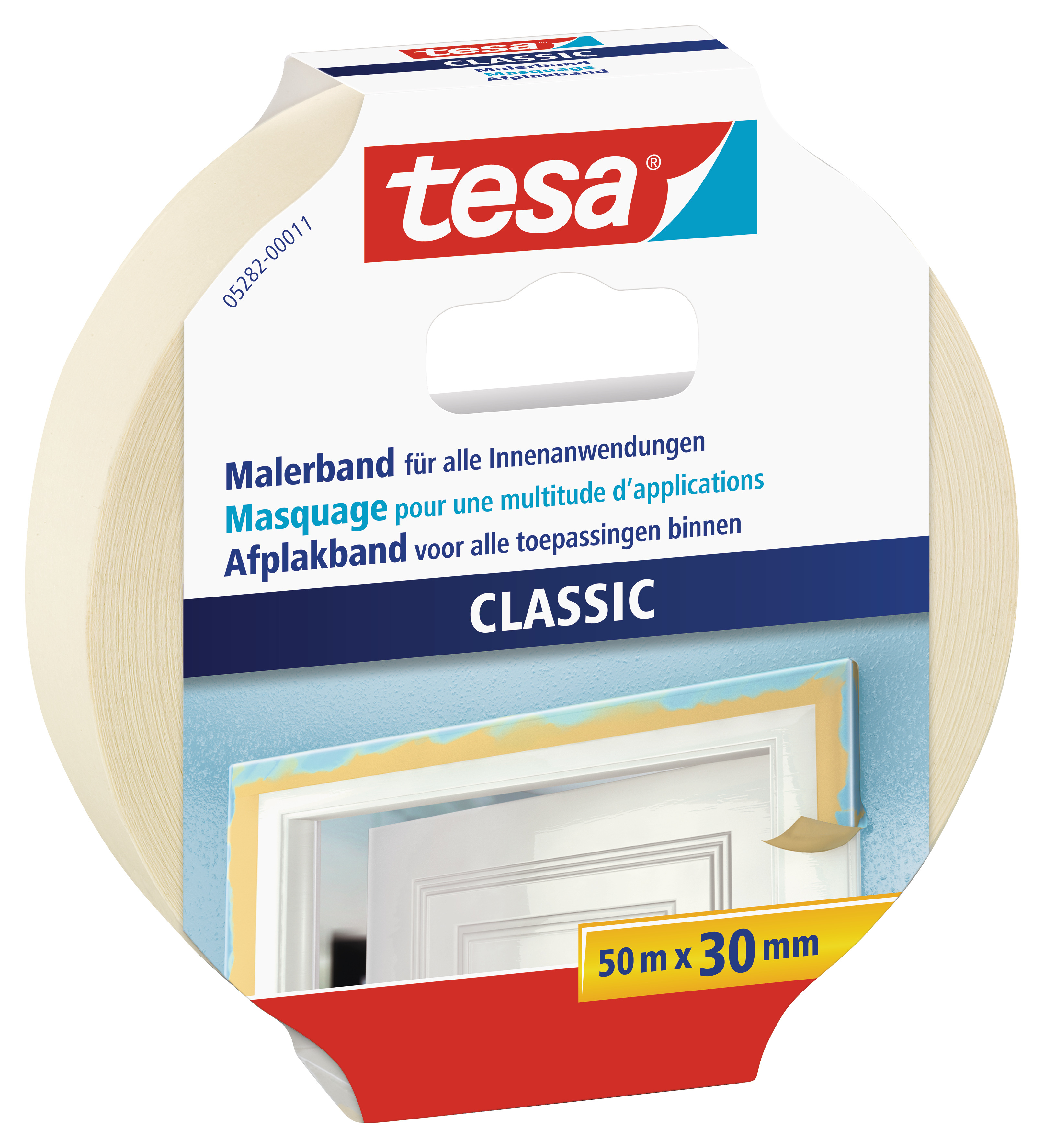 TESA Malerkrepp Classic flach 50mx30mm SB-Verpackung