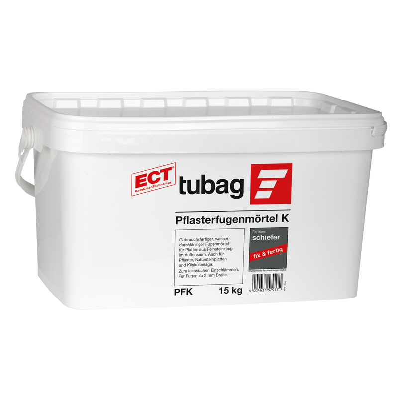 QUICKMIX tubag Pflasterfugenm.PFK betongrau 15kg 