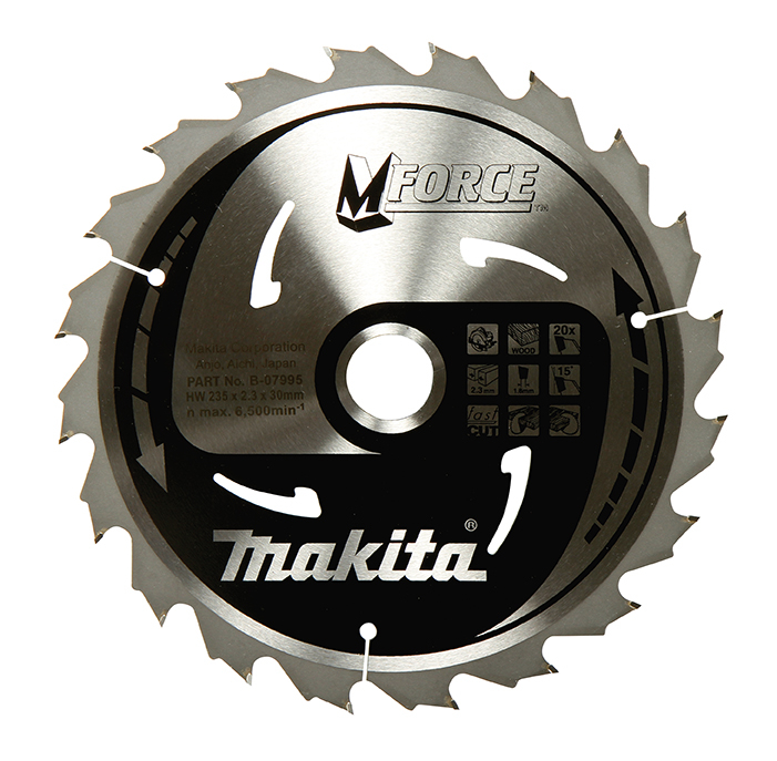 MAKITA Sägeblatt-MFORCE 235x30x24Z 