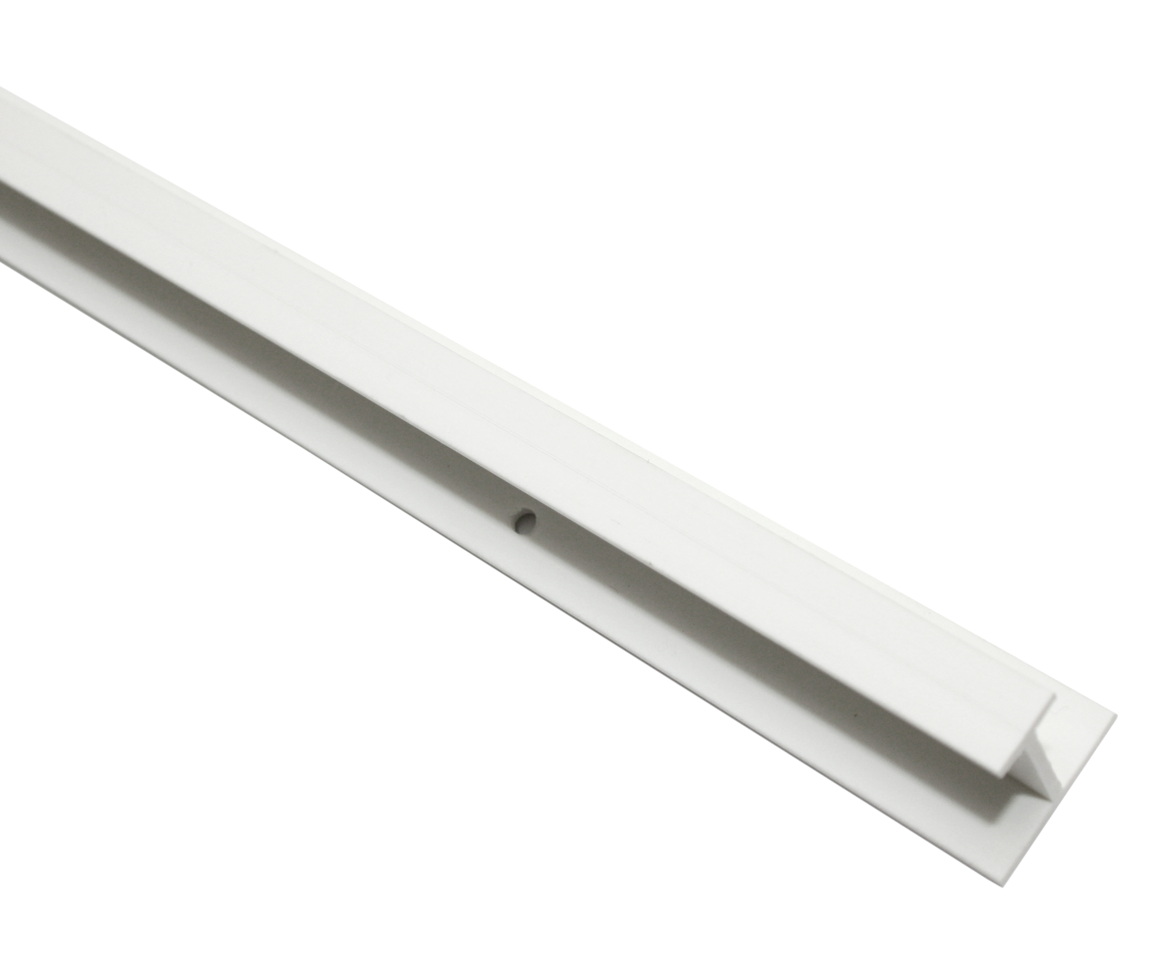 GARDINIA - T-Schiene Kunststoff weiß 250cm 