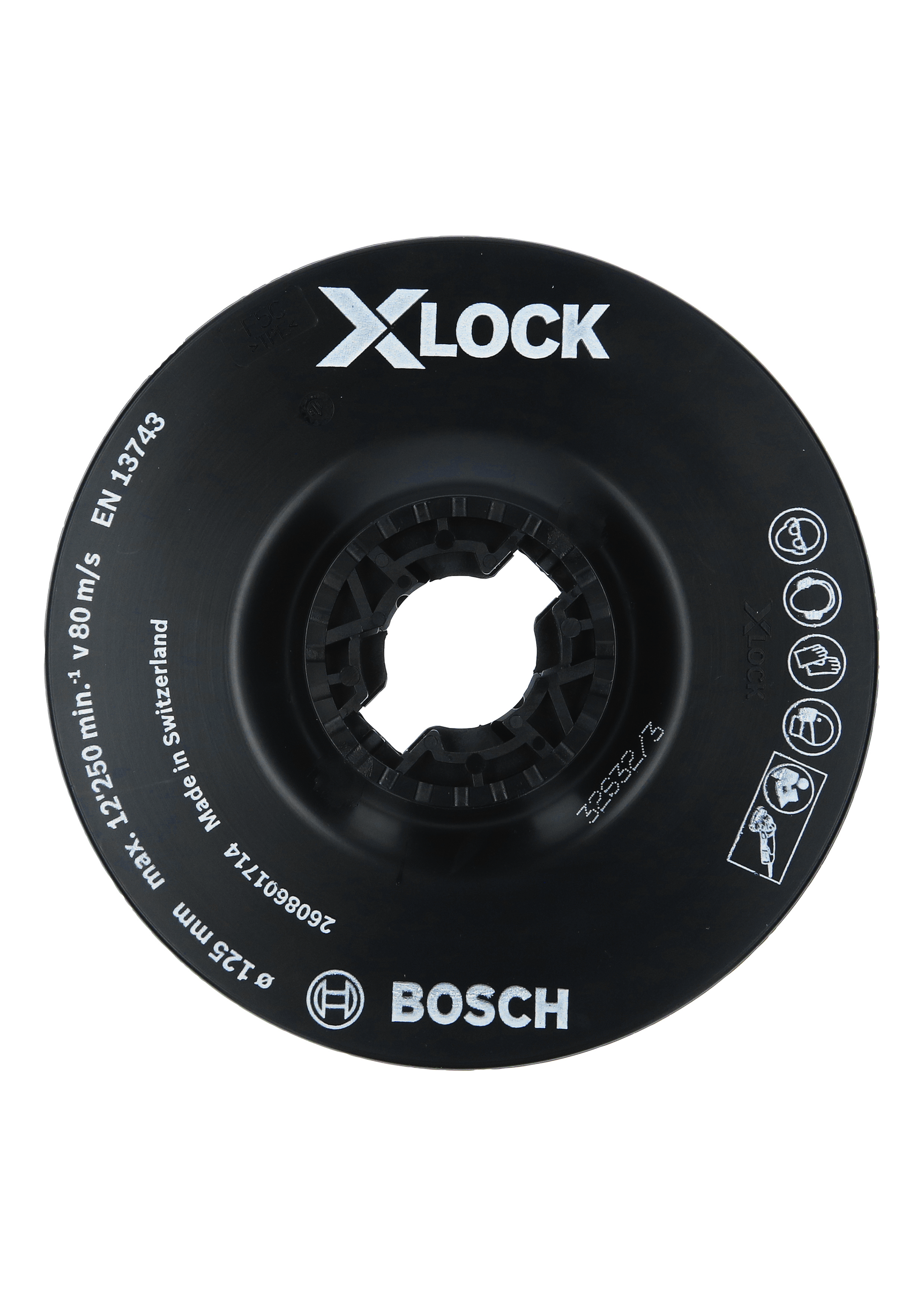 BOSCH Stützteller X-LOCK soft Ø125 mm 