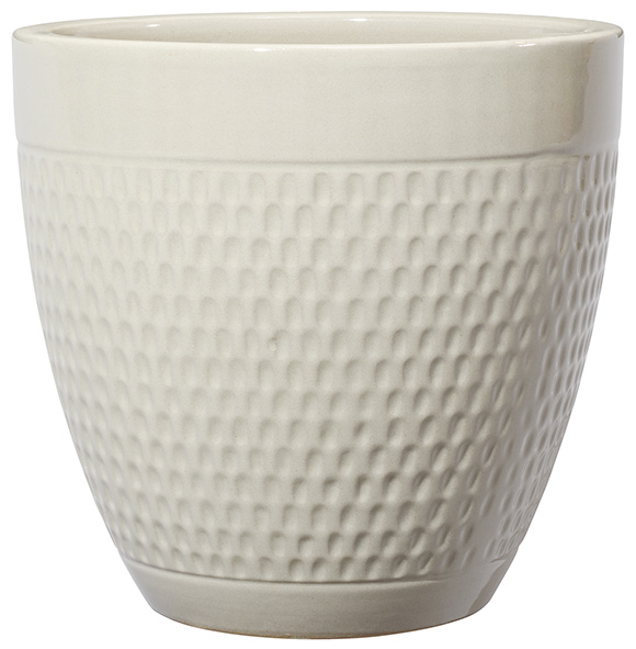 Pflanztopf VASO GATSBY cm.32 MIX FARBEN DEROMA Pflanztopf VASO GATSBY cm.32 MIX FARBEN Glasierte Terrakotta