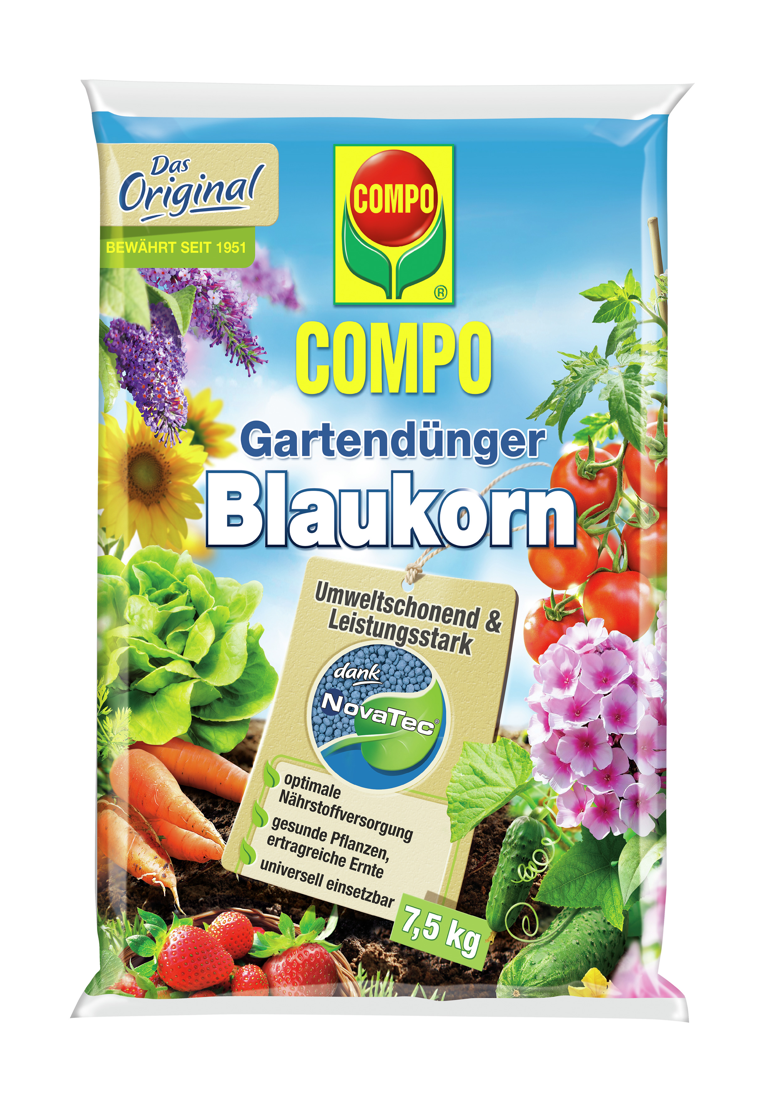 COMPO COMPO Blaukorn NovaTec 7,5kg Compo EREG
