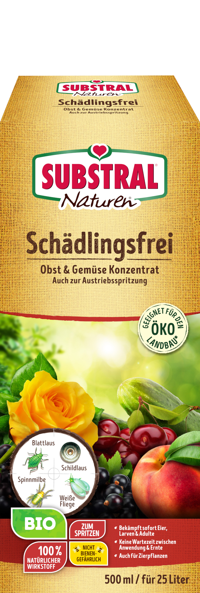 CELAFLOR Naturen Schädl.fr.Obst+Gemüse Konz.500ml Celaflor -B4-