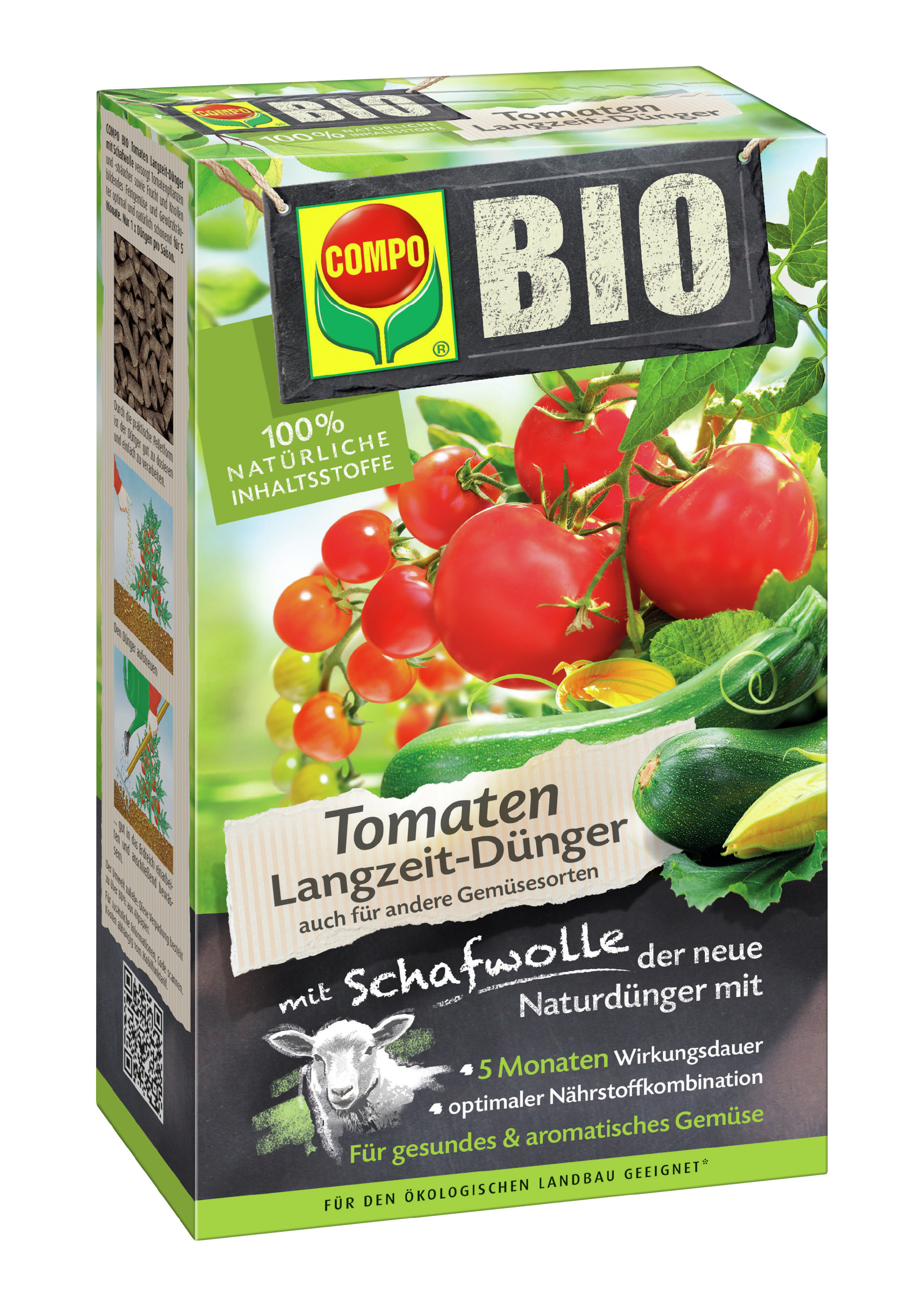 COMPO COMPO Bio Tomaten LZD m. Schafwolle 750g Compo EREG
