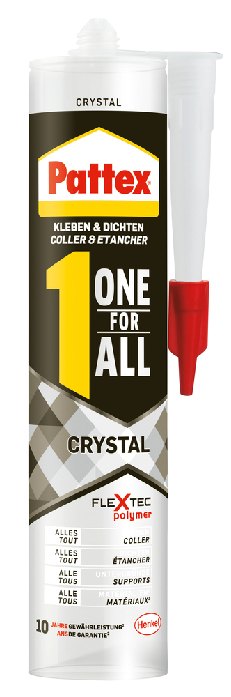 HENKEL - Pattex One for All Crystal 290g 
