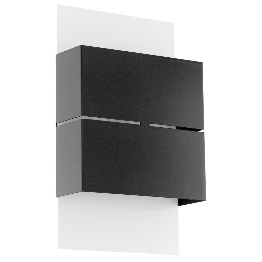 EGLO LEUCHTEN Wandleuchte Kibea LED 2 flg. 2,5W anthra 