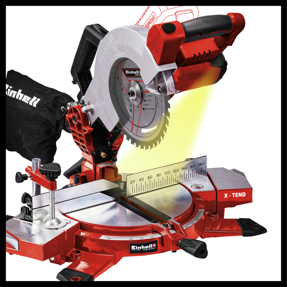 EINHELL Akku-Kappsäge TE-MS 18/210 Li-Solo 