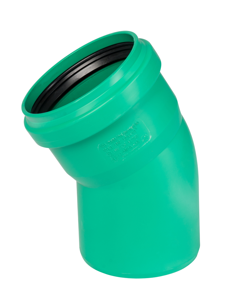 GEBR. OSTENDORF KUNSTSTOFFE KG2000 KGB-Bogen DN/OD 125 30° DIN EN 14758